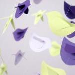 Purple Lavender Green Bird ..