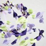Purple Lavender Green Bird ..