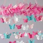 Nursery Mobile - Hot Pink &..