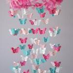 Nursery Mobile - Hot Pink &..