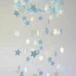 Baby Blue & White Star Mobi..