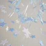 Baby Blue & White Star Mobi..
